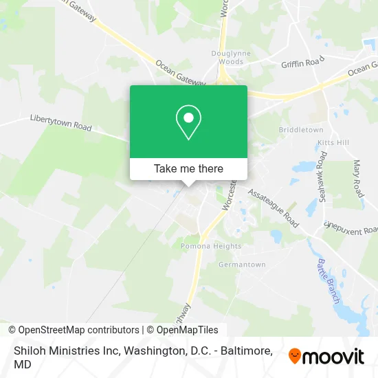 Shiloh Ministries Inc map