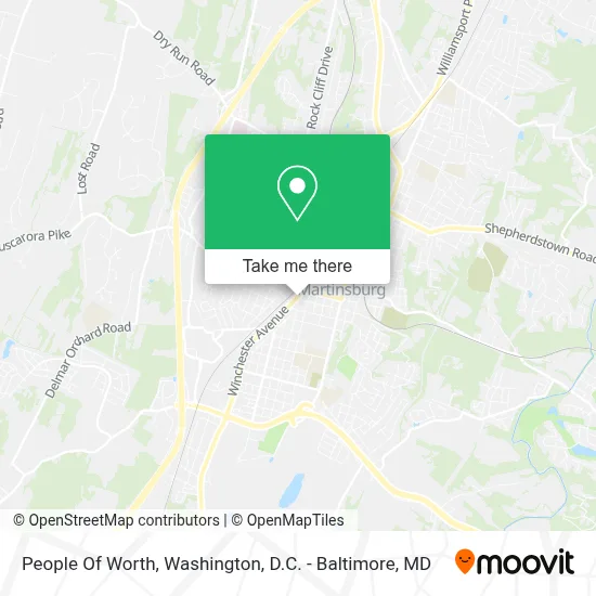 People Of Worth map