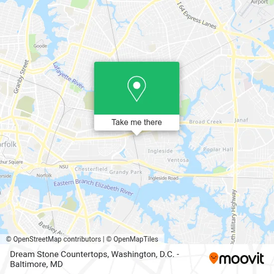 Dream Stone Countertops map