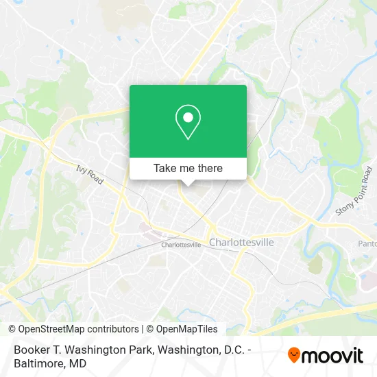 Booker T. Washington Park map