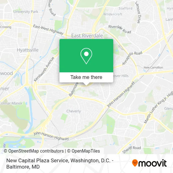 New Capital Plaza Service map