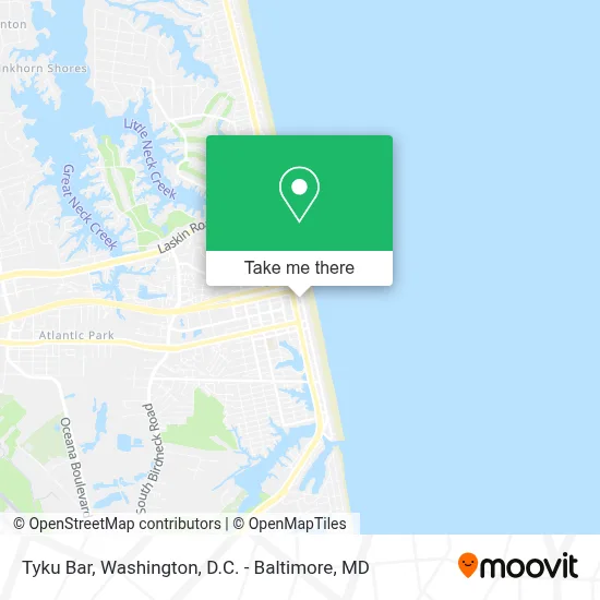 Tyku Bar map