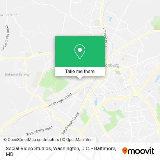 Social Video Studios map