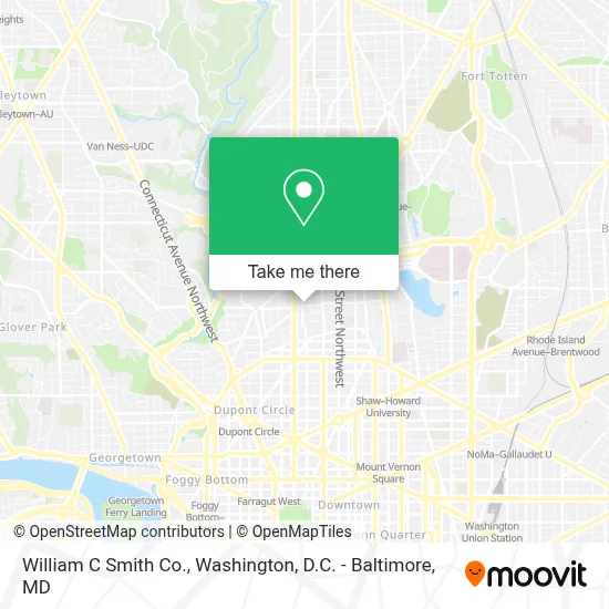 William C Smith Co. map