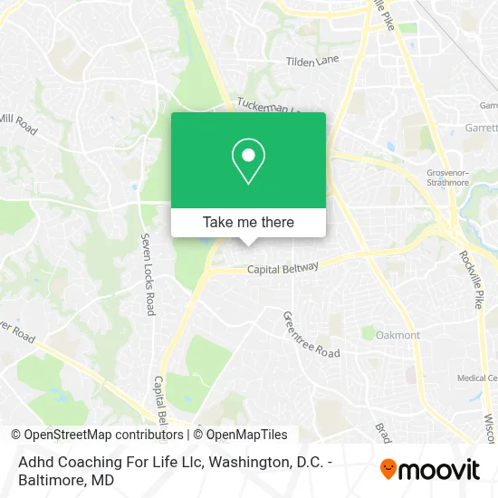 Adhd Coaching For Life Llc map