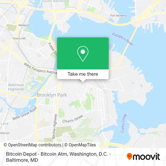 Bitcoin Depot - Bitcoin Atm map