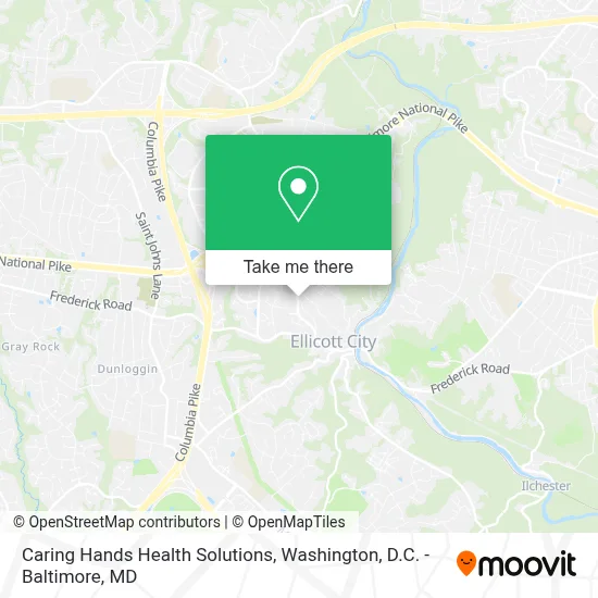 Caring Hands Health Solutions map