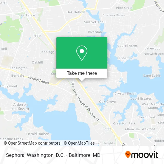 Sephora map