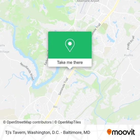 Tj's Tavern map