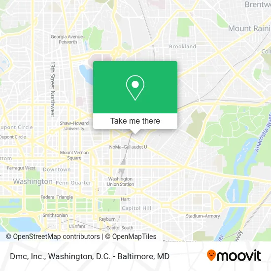 Dmc, Inc. map