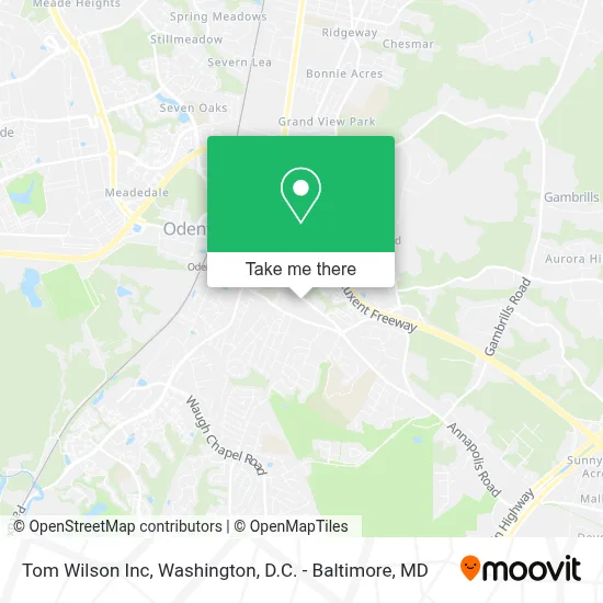 Tom Wilson Inc map