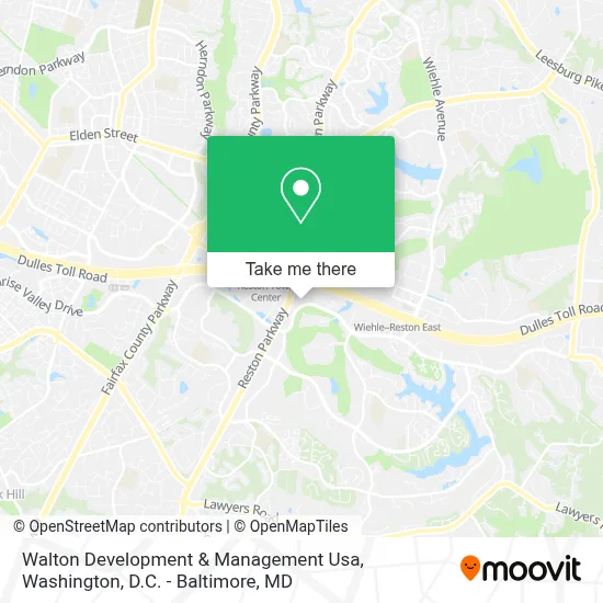 Walton Development & Management Usa map