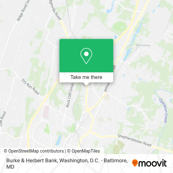 Burke & Herbert Bank map