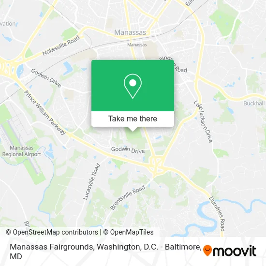 Manassas Fairgrounds map