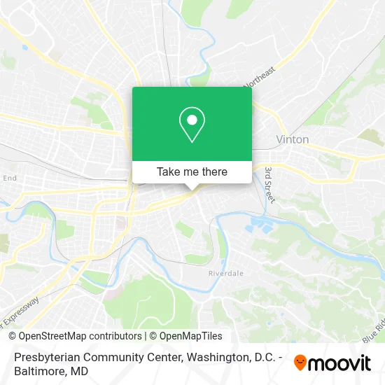 Presbyterian Community Center map