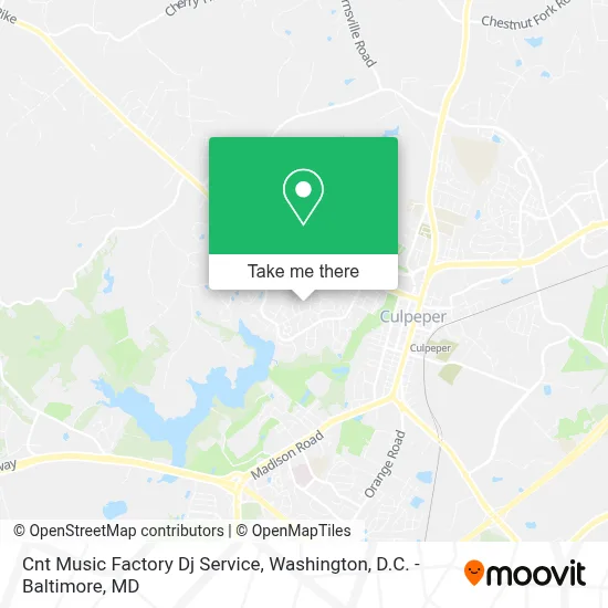 Cnt Music Factory Dj Service map