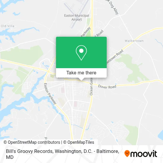 Bill's Groovy Records map