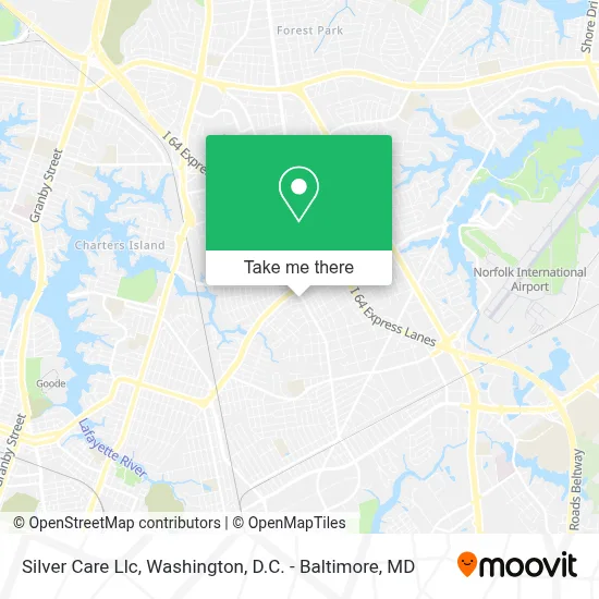 Silver Care Llc map