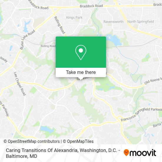 Caring Transitions Of Alexandria map