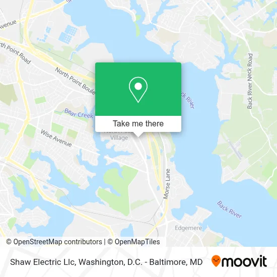 Shaw Electric Llc map
