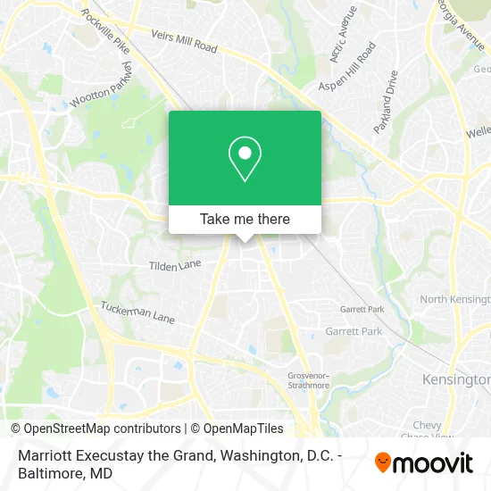 Marriott Execustay the Grand map