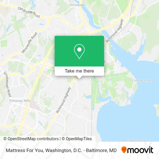 Mattress For You map