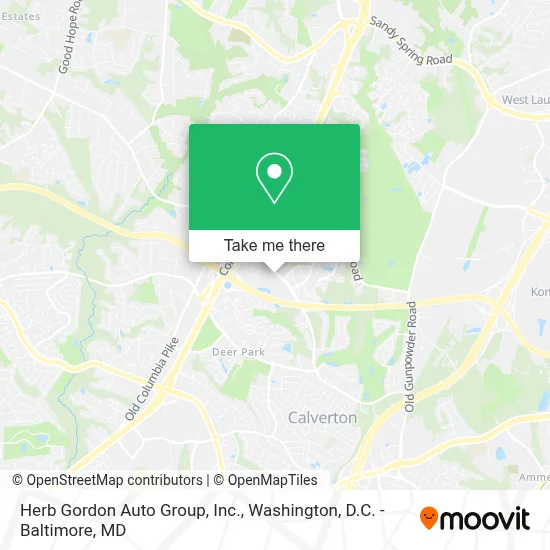 Herb Gordon Auto Group, Inc. map