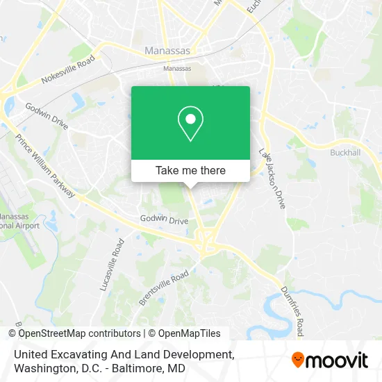 United Excavating And Land Development map