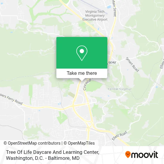 Tree Of Life Daycare And Learning Center map