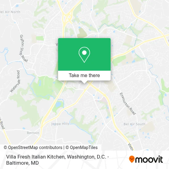 Villa Fresh Italian Kitchen map