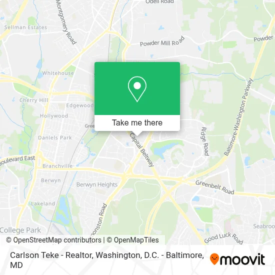 Carlson Teke - Realtor map