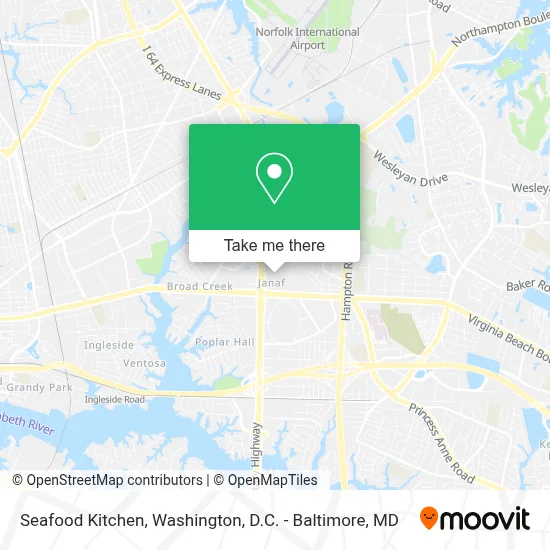 Seafood Kitchen map