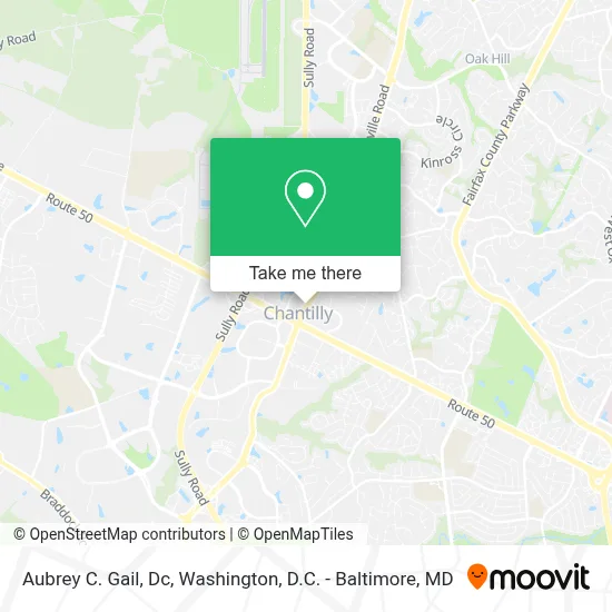 Aubrey C. Gail, Dc map