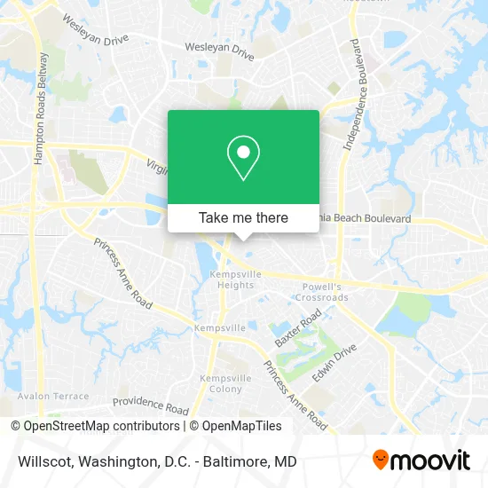 Willscot map