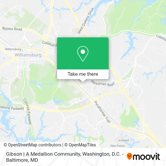 Gibson | A Medallion Community map
