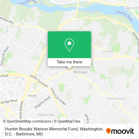 Hunter Brooks Watson Memorial Fund map