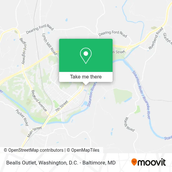 Bealls Outlet map