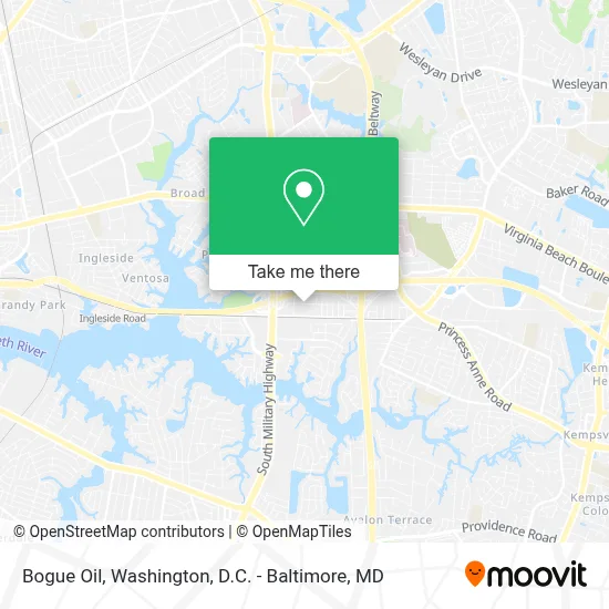 Bogue Oil map