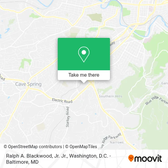 Ralph A. Blackwood, Jr. Jr. map
