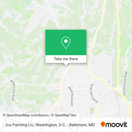 Jca Painting Llc map