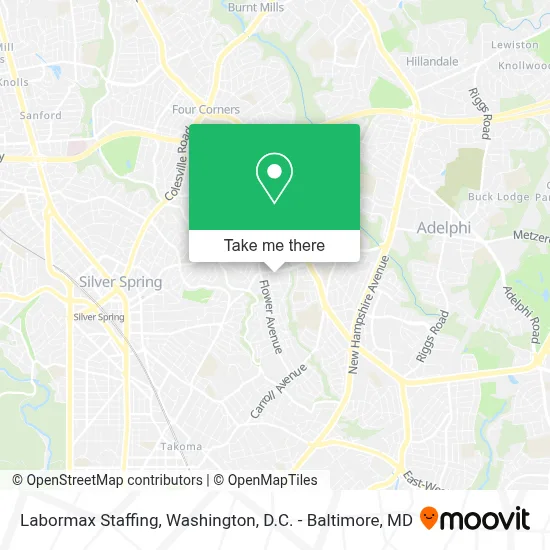 Labormax Staffing map