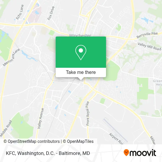 Kfc map