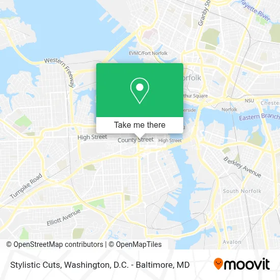 Stylistic Cuts map