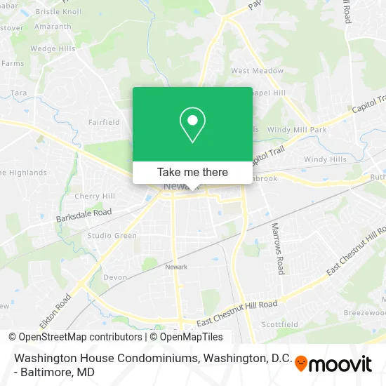 Washington House Condominiums map