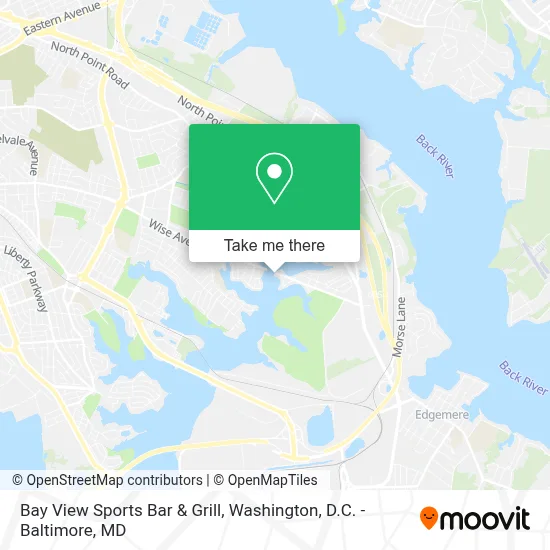 Bay View Sports Bar & Grill map