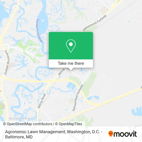 Agronomic Lawn Management map
