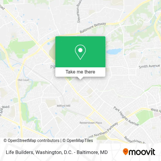 Life Builders map