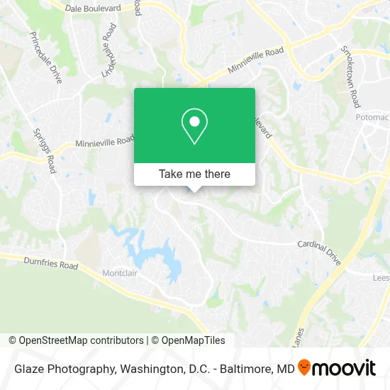 Glaze Photography map