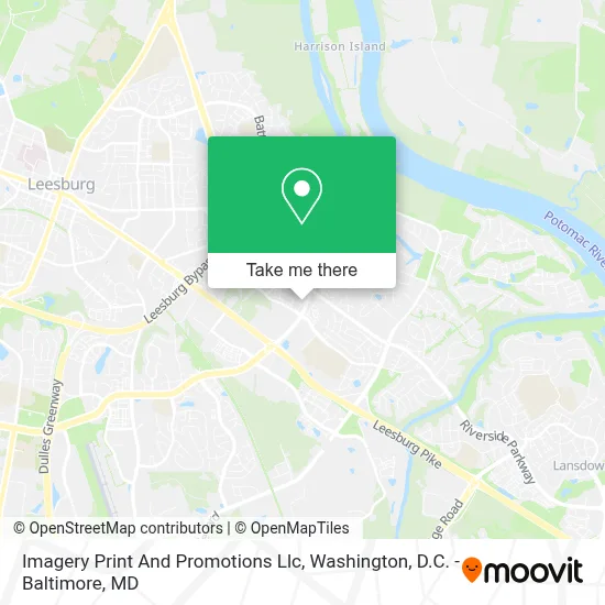 Imagery Print And Promotions Llc map