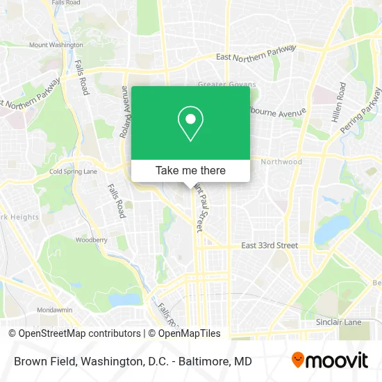 Brown Field map